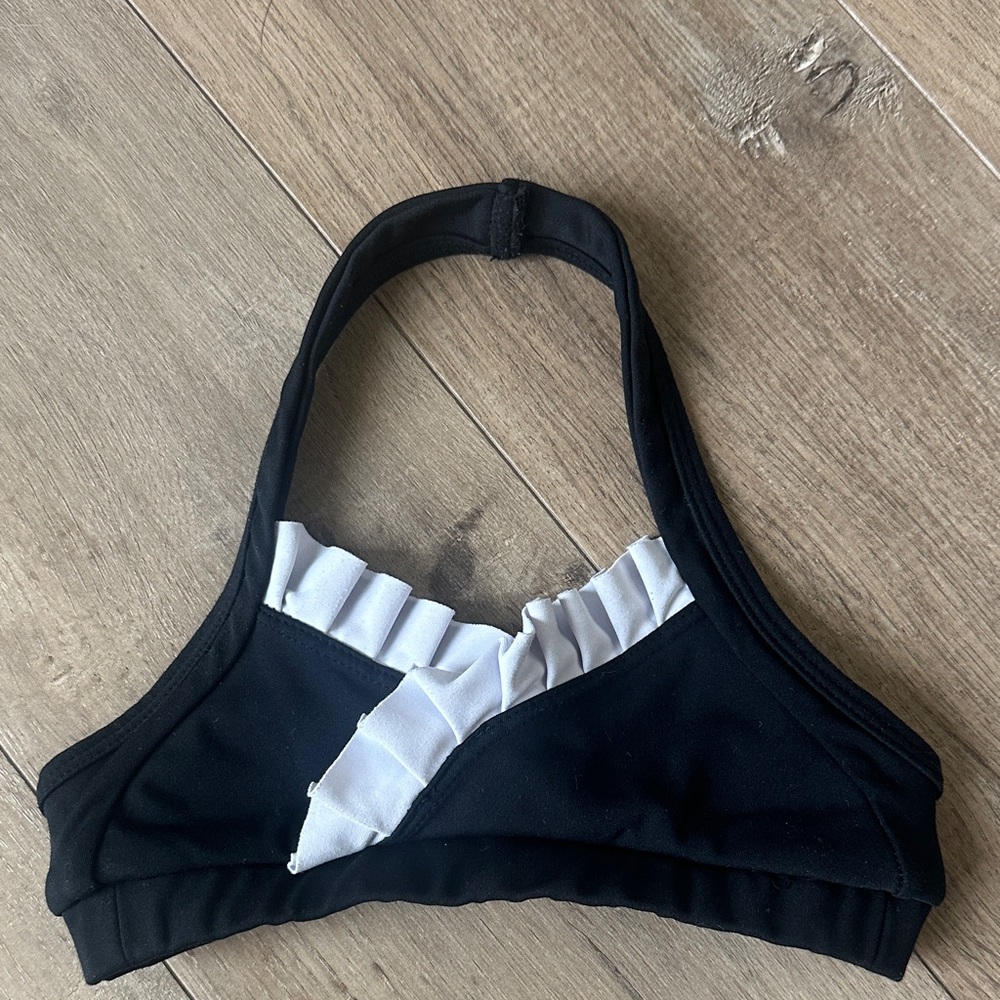 Five the Label Black and White halter top YM